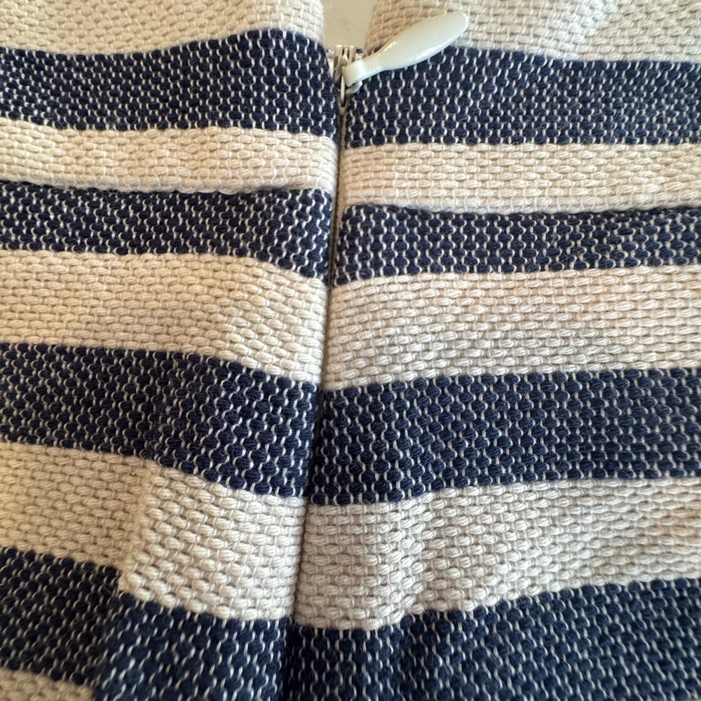 J. Crew Navy and White Striped Mini Skirt - Picture 12 of 12